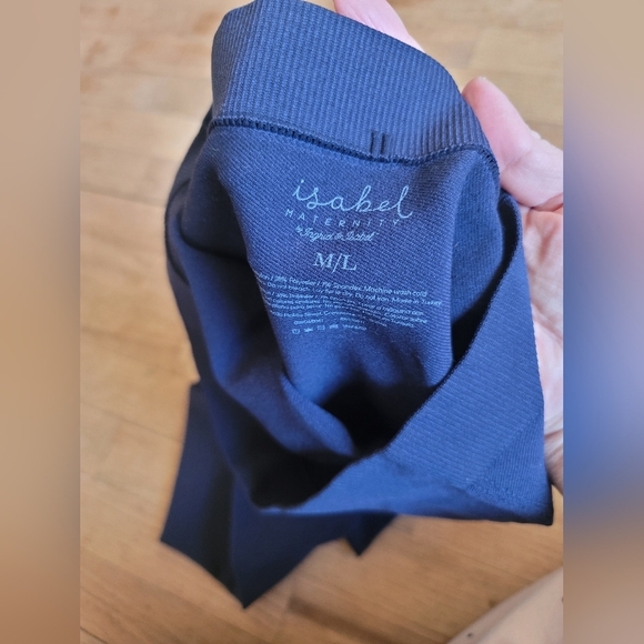 Isabel Maternity Seamless‎ Legging, Navy - Picture 2 of 4